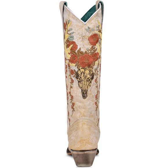 Floral Embroidered Western Boots - Picture 4 of 4